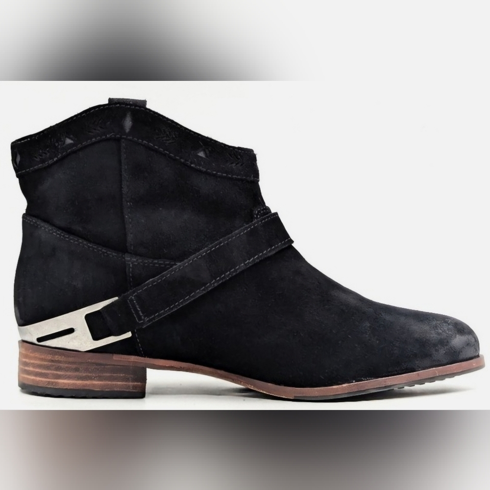 UGG Moto Buckle Biker Austin  Ankle Boots- Rare